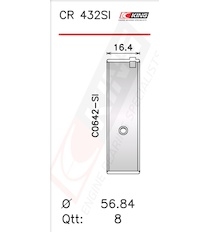 Pánev ojničního ložiska KING CR 432SI 010