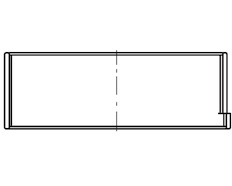 Pánev ojničního ložiska MAHLE ORIGINAL 021 PL 18158 000