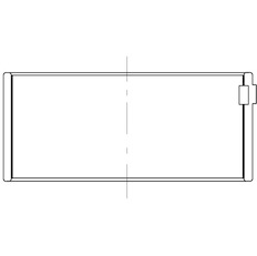 Pánev ojničního ložiska MAHLE ORIGINAL 029 PL 10080 025
