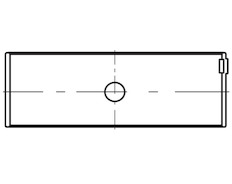 Pánev ojničního ložiska MAHLE ORIGINAL 029 PL 18145 000