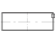 Pánev ojničního ložiska MAHLE ORIGINAL 081 PL 21714 000