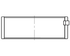 Pánev ojničního ložiska MAHLE ORIGINAL 081 PL 21836 000