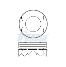 Píst FRECCIA FP23-100900