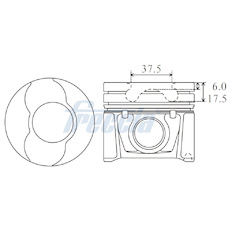 Píst FRECCIA FP23-101000