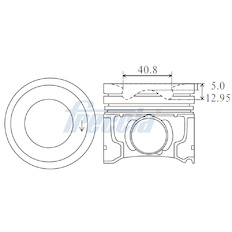 Píst FRECCIA FP23-102560