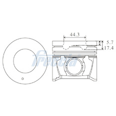 Píst FRECCIA FP23-103800