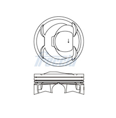 Píst FRECCIA FP23-104100