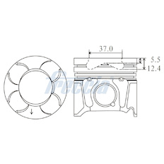 Píst FRECCIA FP23-105460