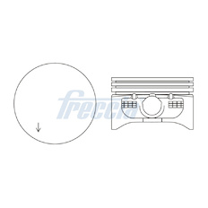 Píst FRECCIA FP23-106000