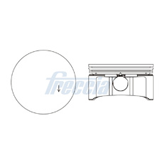 Píst FRECCIA FP23-106450