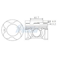 Píst FRECCIA FP23-106500