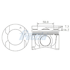 Píst FRECCIA FP23-108650
