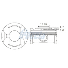 Píst FRECCIA FP23-113150