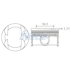 Píst FRECCIA FP23-114250