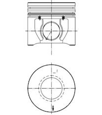 Píst KOLBENSCHMIDT 40172600