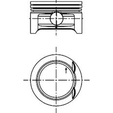 Píst KOLBENSCHMIDT 40382620