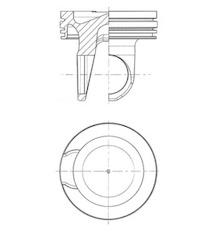 Píst KOLBENSCHMIDT 41760600