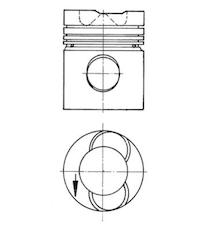 Píst KOLBENSCHMIDT 90946600