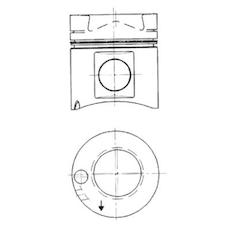 Píst KOLBENSCHMIDT 91467800