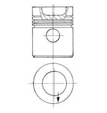 Píst KOLBENSCHMIDT 92144600