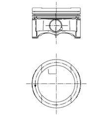 Píst KOLBENSCHMIDT 99792620