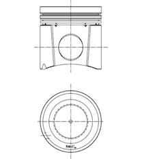 Píst KOLBENSCHMIDT 99898600