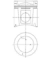 Píst KOLBENSCHMIDT 99948602