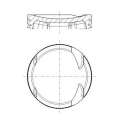 Píst MAHLE ORIGINAL 021 PI 00131 000