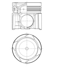 Píst MAHLE ORIGINAL 213 PI 00110 000