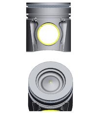 Píst NÜRAL 87-445200-10