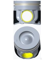 Píst NÜRAL 87-455100-00