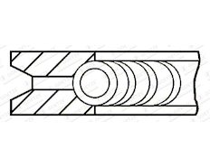 Pístní kroužek GOETZE ENGINE 2.0mm 236 P GOE13