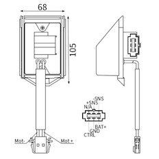Regulace, vnitřní ventilace MAHLE ORIGINAL ABR 37 000S