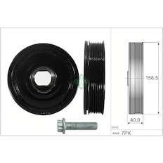 Řemenice, klikový hřídel INA 544 0187 20