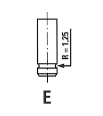 Sací ventil FRECCIA R3351/RCR