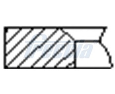 Sada pístních kroužků FRECCIA FR10-072600