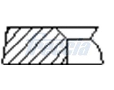Sada pístních kroužků FRECCIA FR10-240200