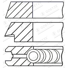 Sada pístních kroužků GOETZE ENGINE 08-109400-10