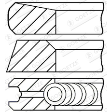 Sada pístních kroužků GOETZE ENGINE 08-113500-00