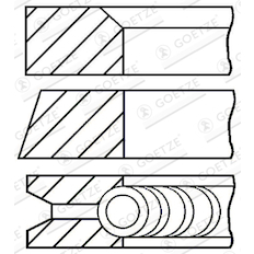 Sada pístních kroužků GOETZE ENGINE 08-228400-00