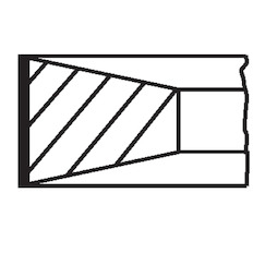 Sada pístních kroužků MAHLE ORIGINAL 227 RS 10119 0N0