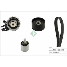 Sada rozvodového řemene INA 530 0969 10