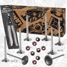 Sada ventilů, sací/výfukový ventil ET ENGINETEAM VS0009VR1