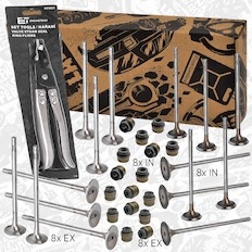 Sada ventilů, sací/výfukový ventil ET ENGINETEAM VS0035VR1