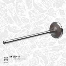 Sada ventilů, sací/výfukový ventil ET ENGINETEAM VS0039