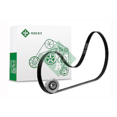 Sada žebrovaných klínových řemenů INA 529 4184 10