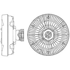 Spojka, větrák chladiče MAHLE ORIGINAL CFC 224 000P