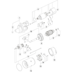 Startér MAHLE ORIGINAL MS 117