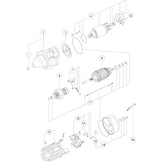 Startér MAHLE ORIGINAL MS 301