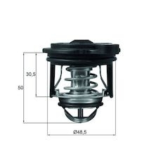 Termostat, chladivo MAHLE ORIGINAL TI 246 50